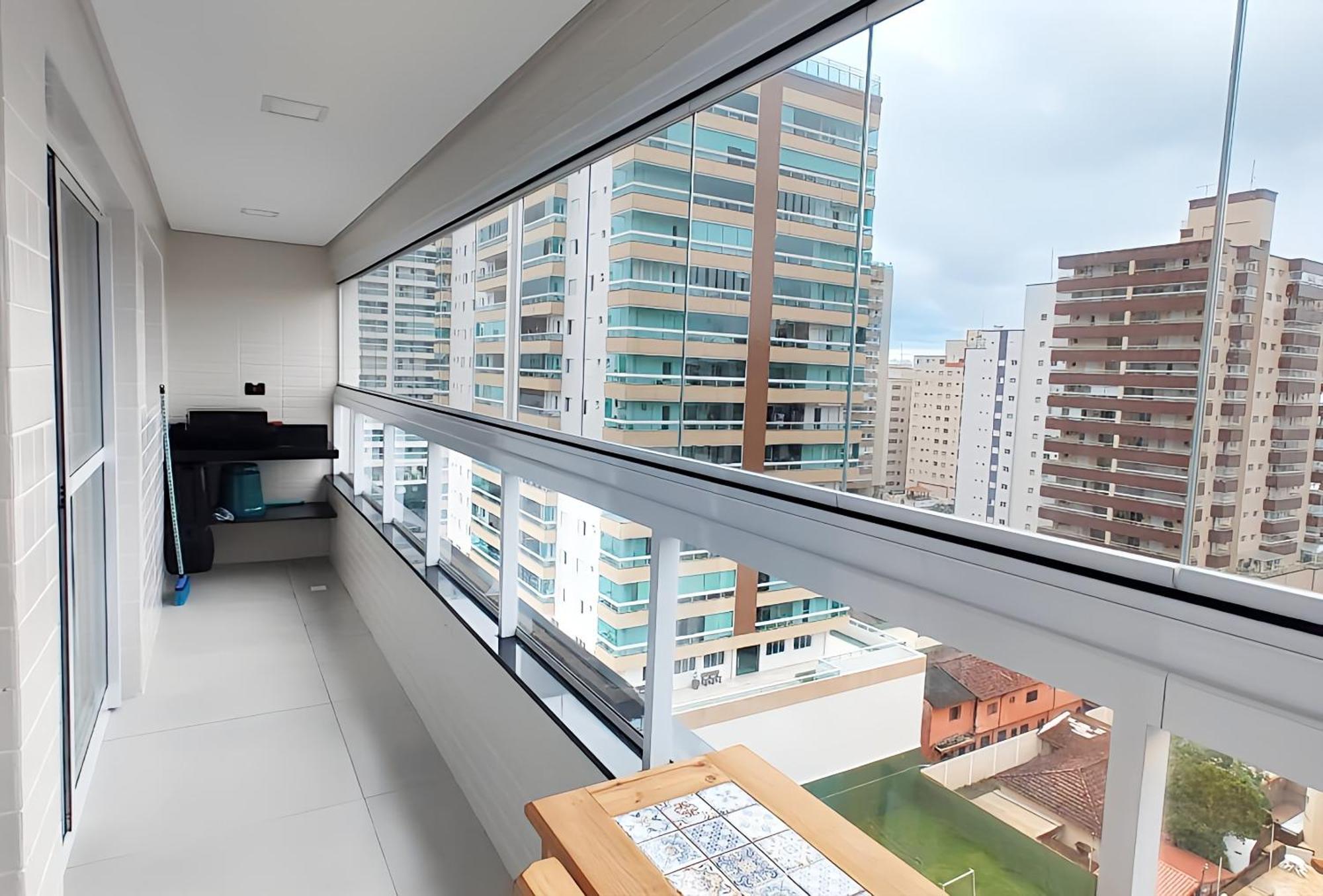 Apartment Apto Com Lazer Completo, Piscina, Ar, Mercadinho E Pet Friendly A 1 Min Da Praia Praia Grande (Santos)